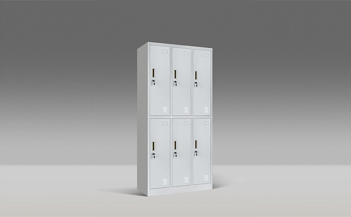 Six door locker 